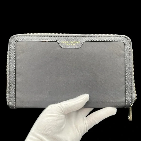 Henri Bendal Jetsetter Zip Portfolio Wallet - EUC - Picture 11 of 11